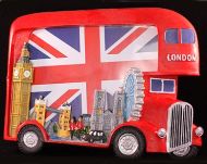 London bus photo frame