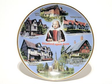 Stratford upon Avon collectors plate
